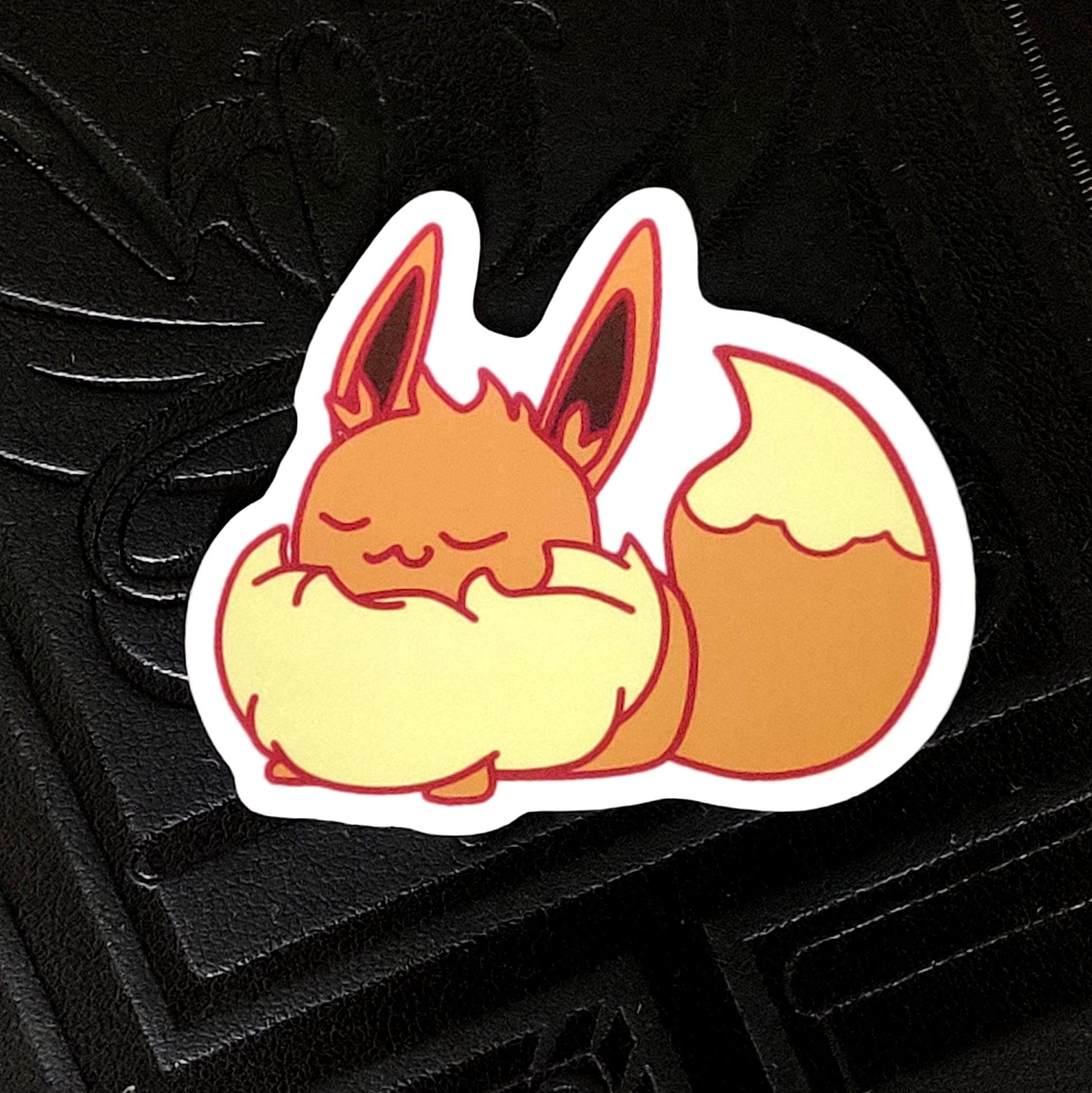 Pokemon clear matte sticker