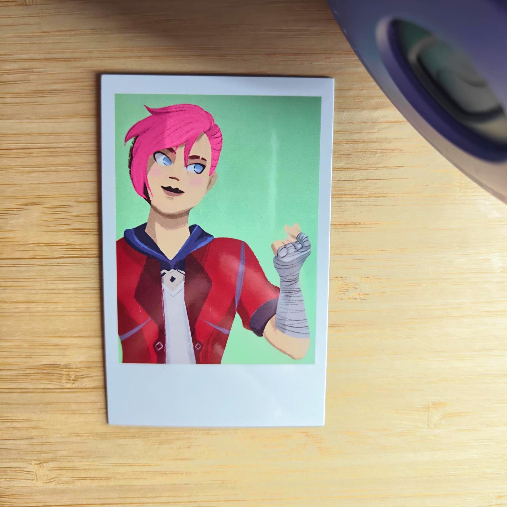 League of Legends polaroid