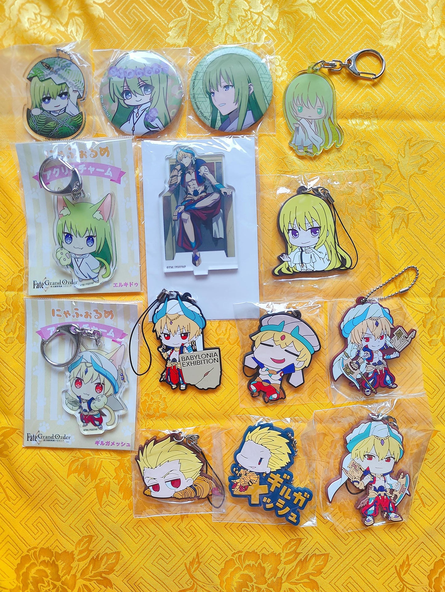 Gilgamesh and Enkidu official merch