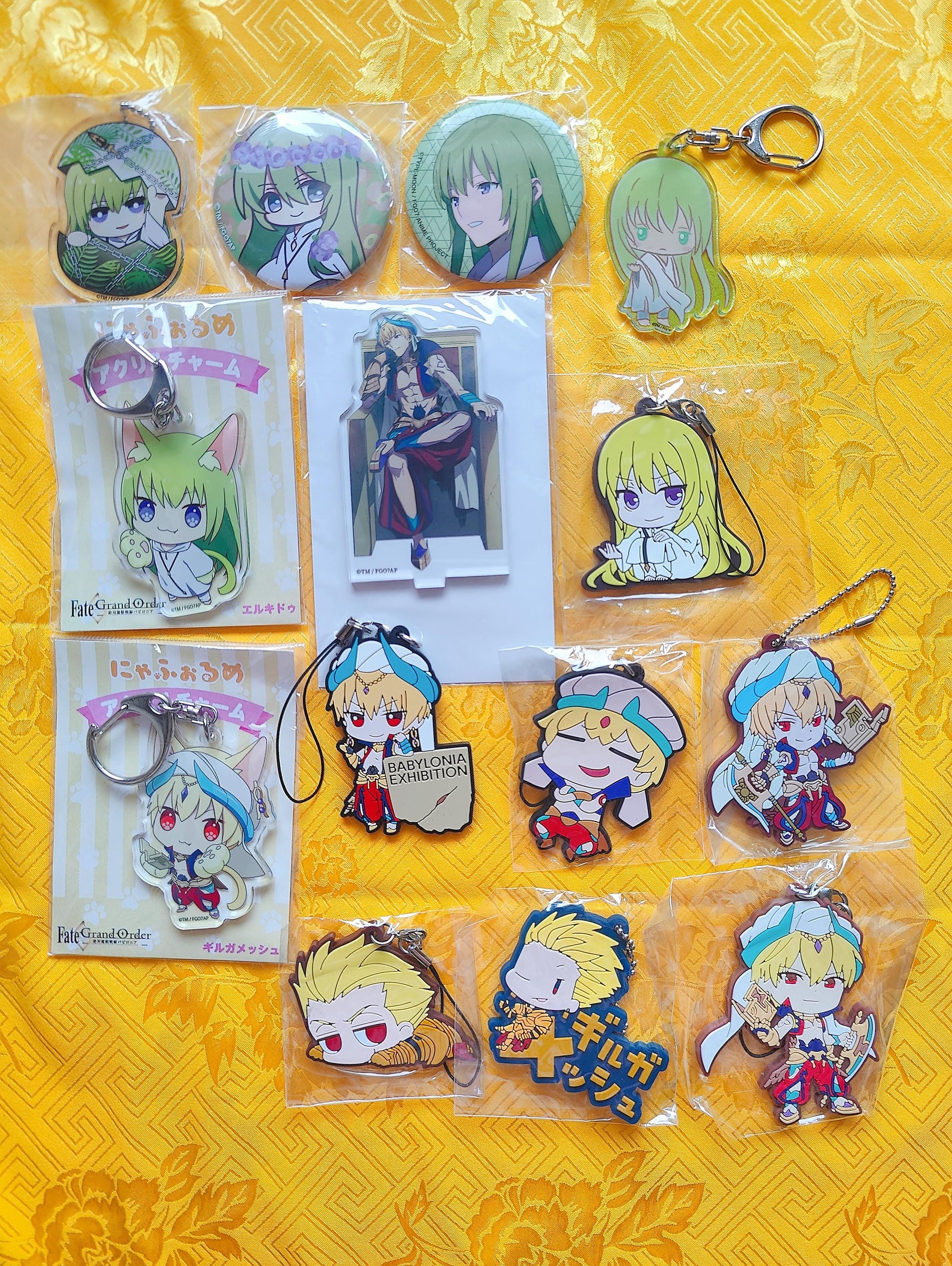 Gilgamesh and Enkidu official merch