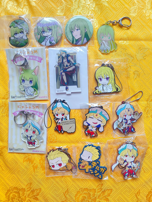 Gilgamesh and Enkidu official merch